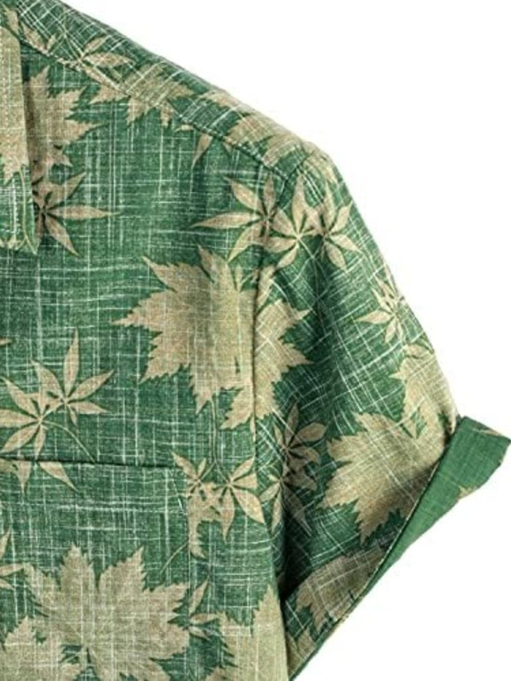 Stylish Men's Hawaiian Shirt - Casual Summer Short Sleeve Button Down Top - Picture 6 of 7